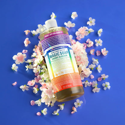 Cherry Blossom Pride Label - Pure-Castile Magic Soap
