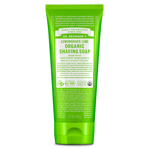 Lemongrass Lime - Organic Shaving Soaps