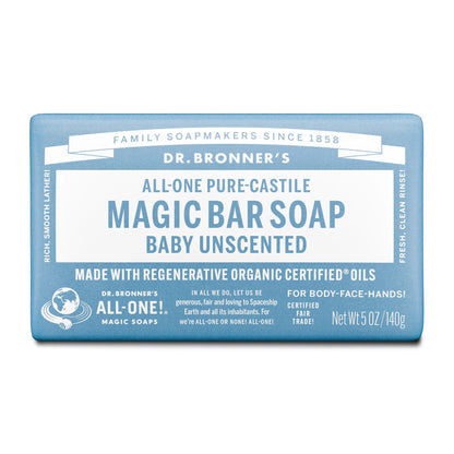 Unscented - Pure-Castile Magic Bar Soap
