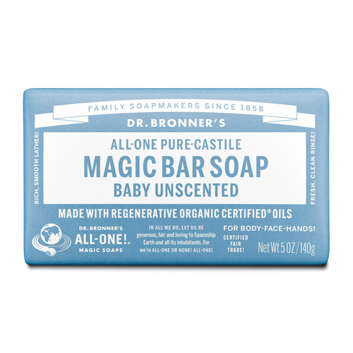 Unscented - Pure-Castile Magic Bar Soap