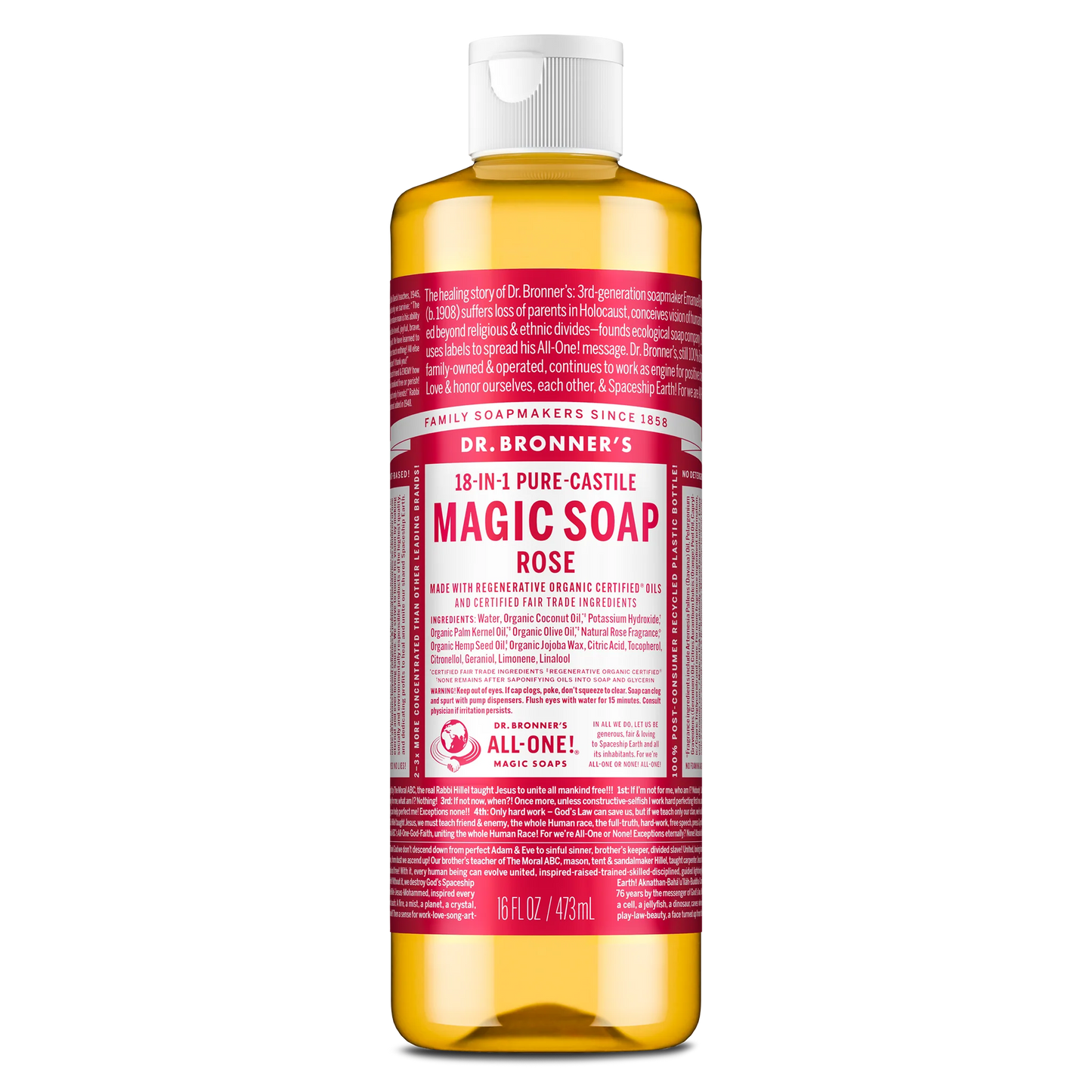 Rose - Pure-Castile Magic Soap