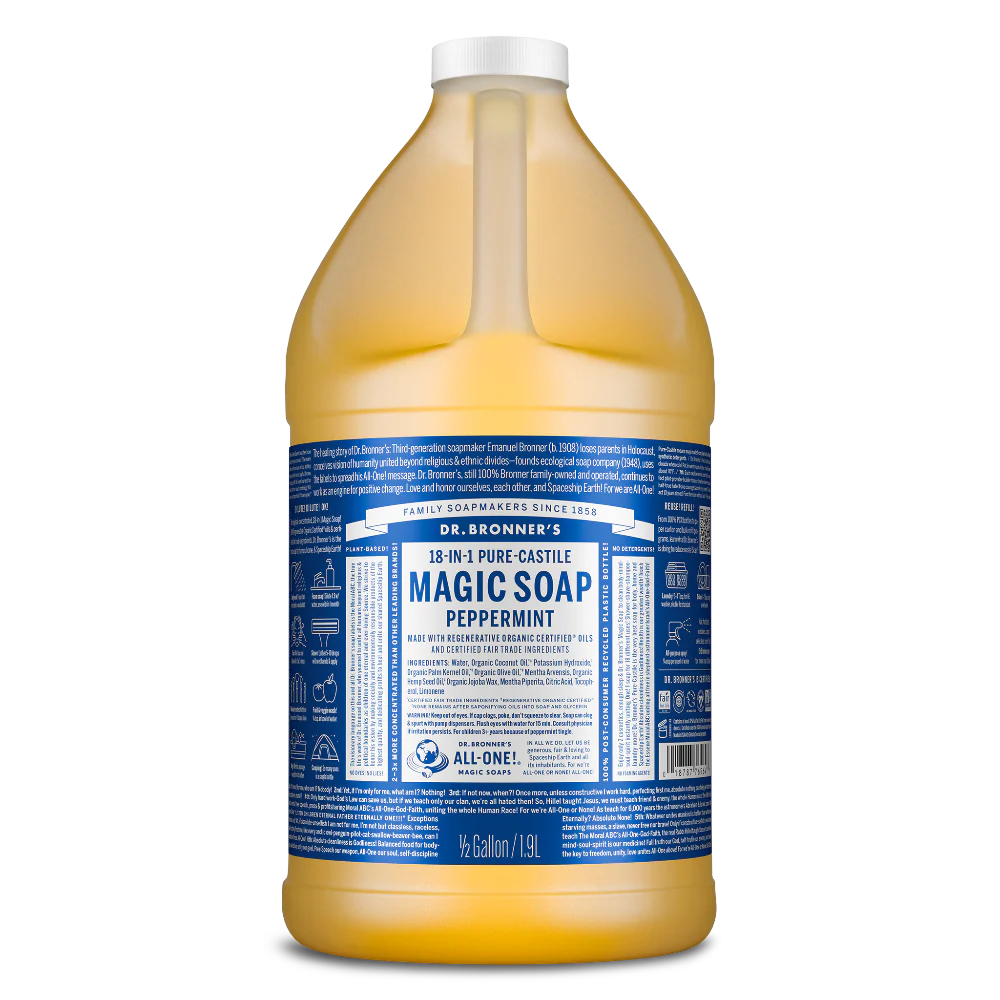 Peppermint - Pure-Castile Magic Soap