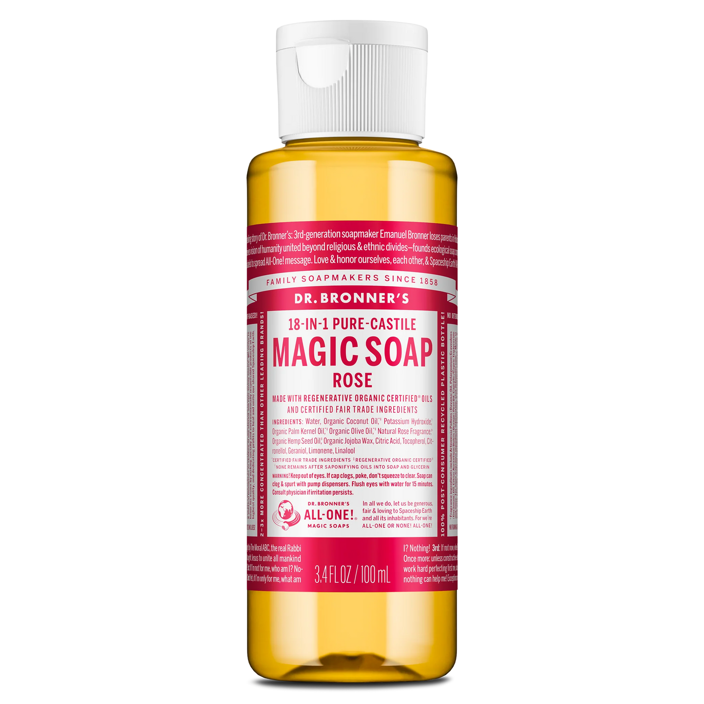 Rose - Pure-Castile Magic Soap