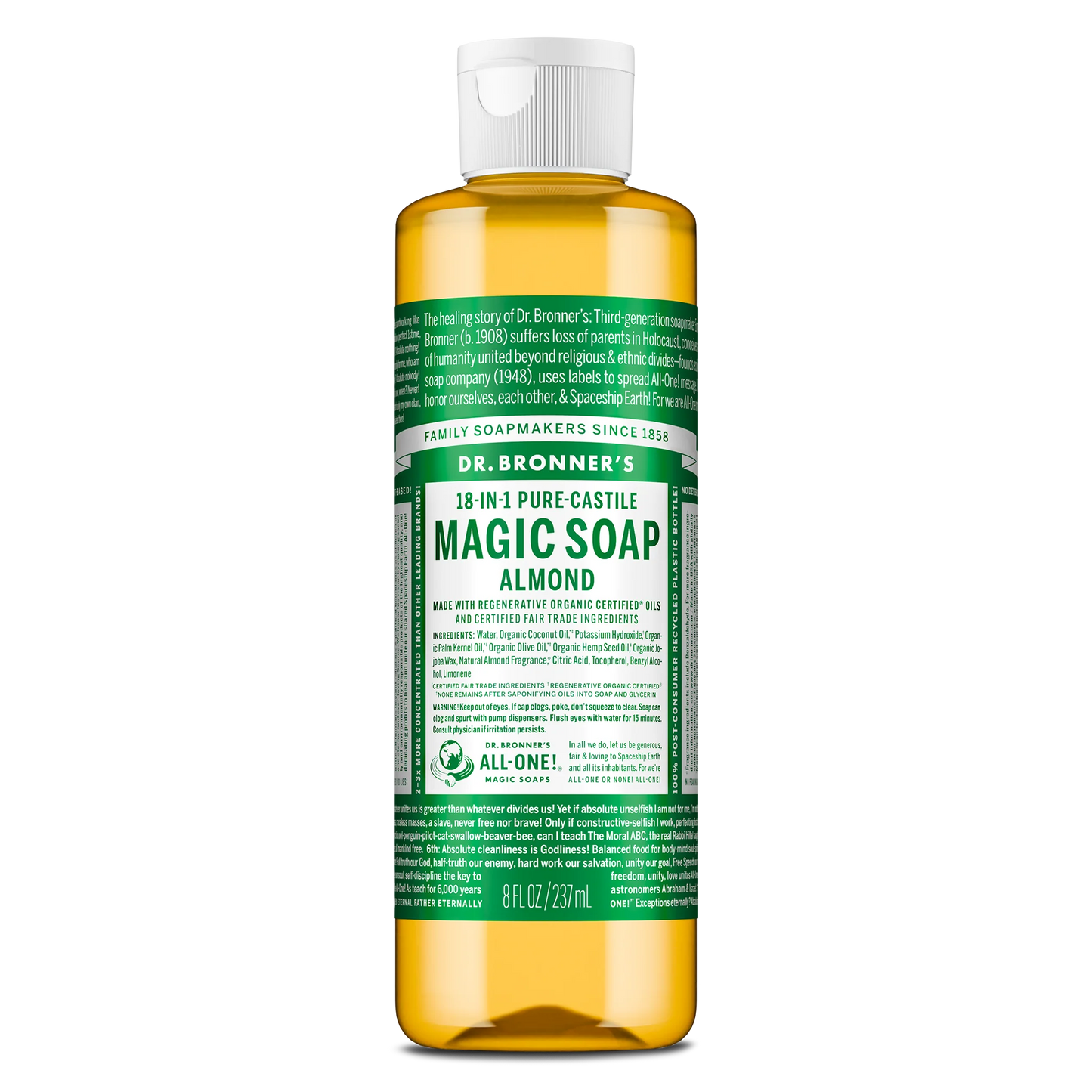 Almond - Pure-Castile Magic Soap