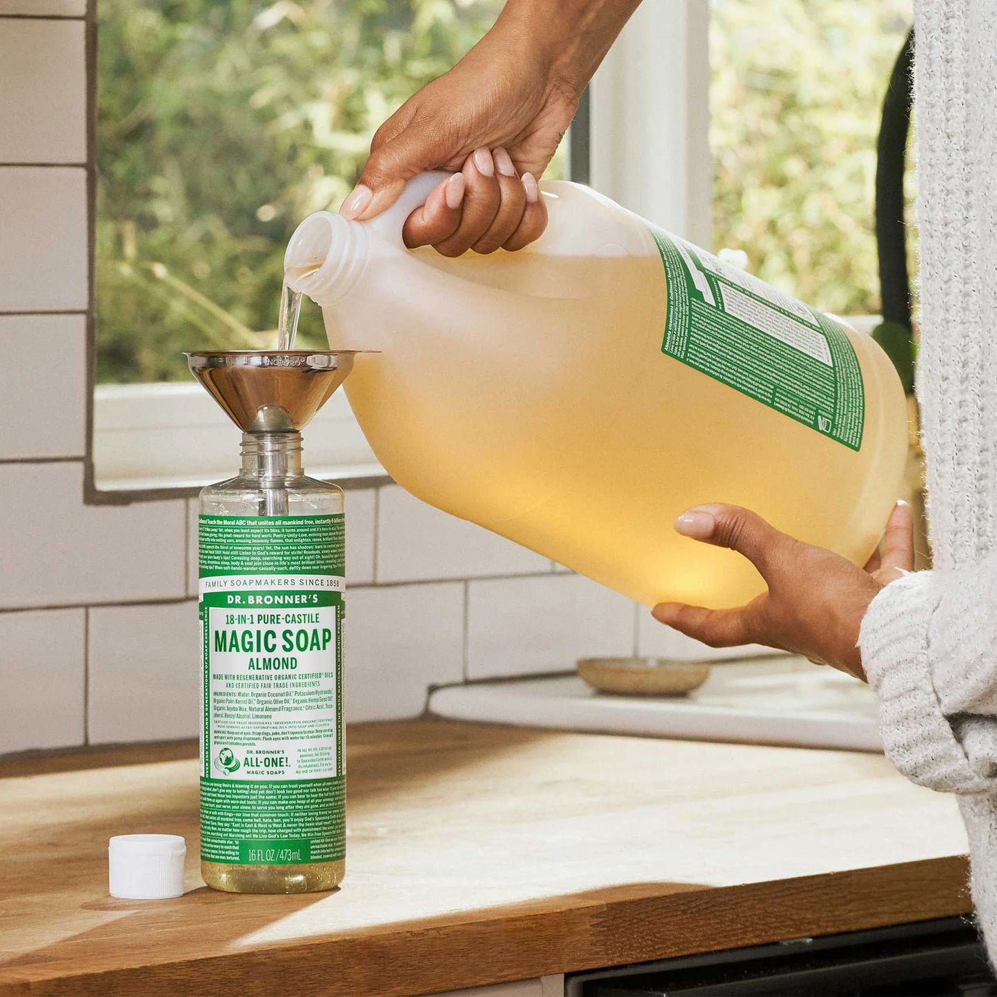 Almond - Pure-Castile Magic Soap