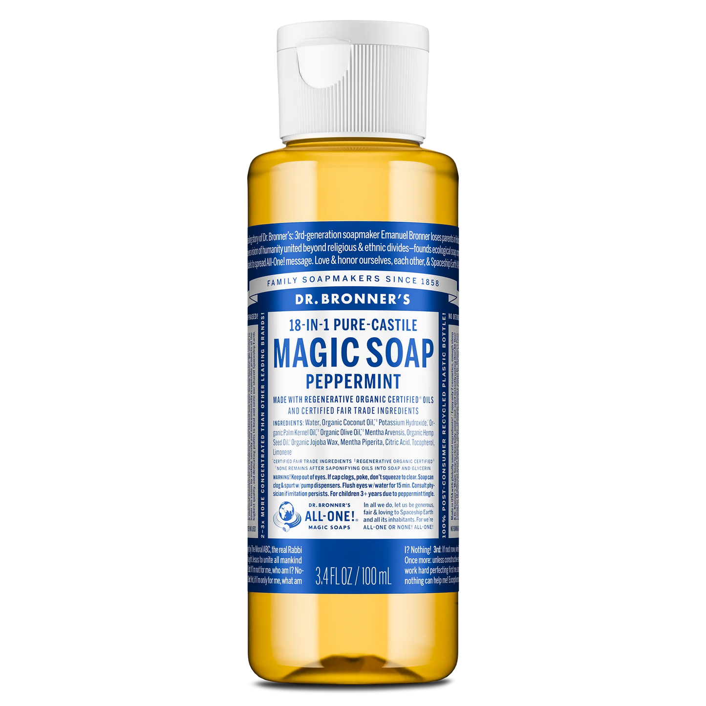 Peppermint - Pure-Castile Magic Soap