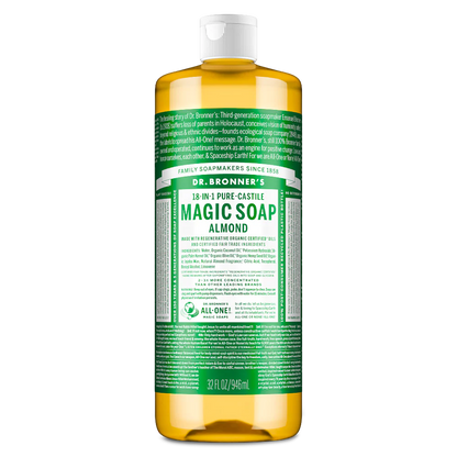 Almond - Pure-Castile Magic Soap