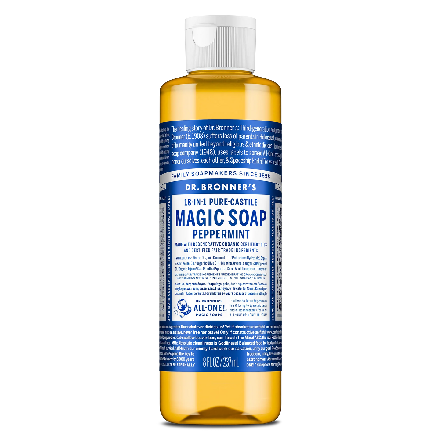 Peppermint - Pure-Castile Magic Soap