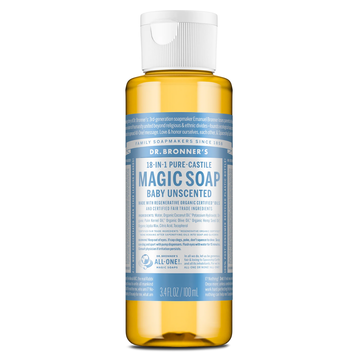 Unscented - Pure-Castile Magic Soap