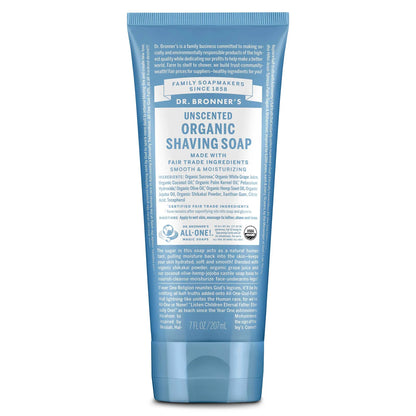 Unscented - Organic Shaving Soaps