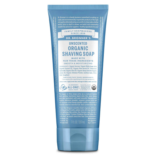 Unscented - Organic Shaving Soaps