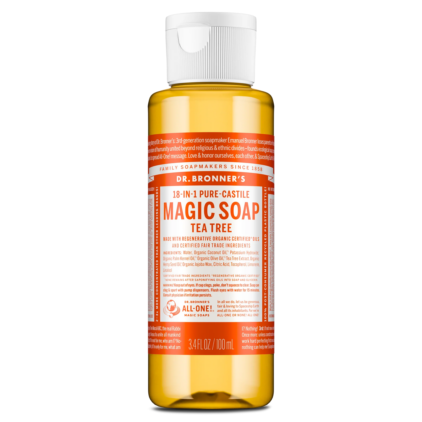 Tea Tree - Pure-Castile Magic Soap