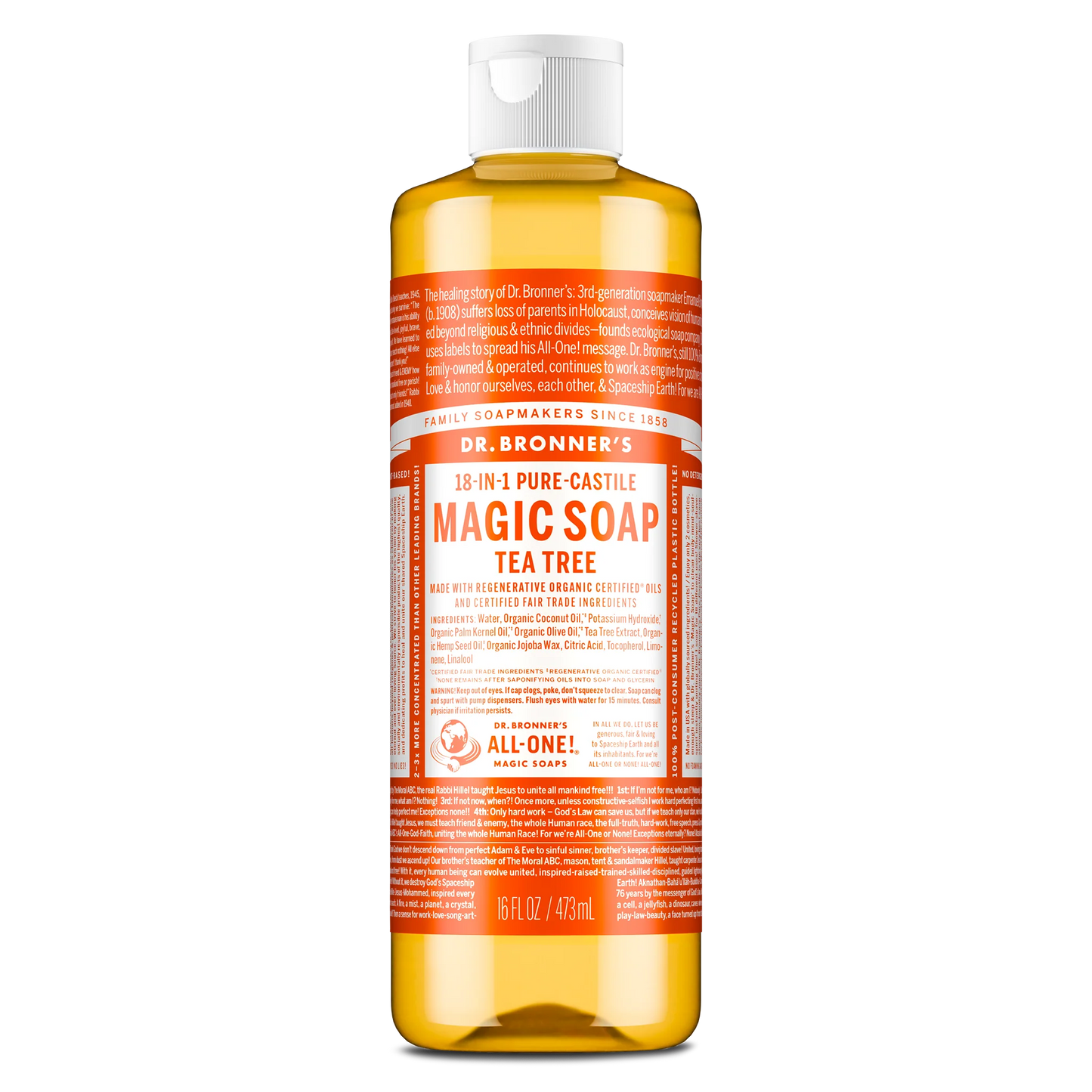Tea Tree - Pure-Castile Magic Soap