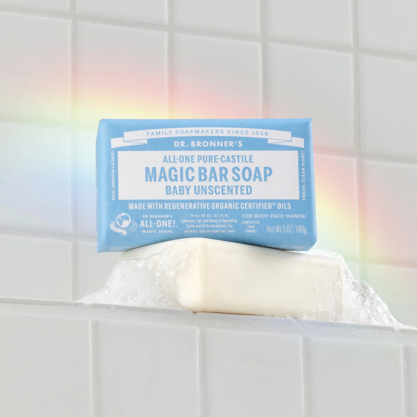 Unscented - Pure-Castile Magic Bar Soap